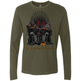 T-Shirts Military Green / Small Throne Of Screams Men's Premium Long Sleeve