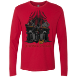 T-Shirts Red / Small Throne Of Screams Men's Premium Long Sleeve