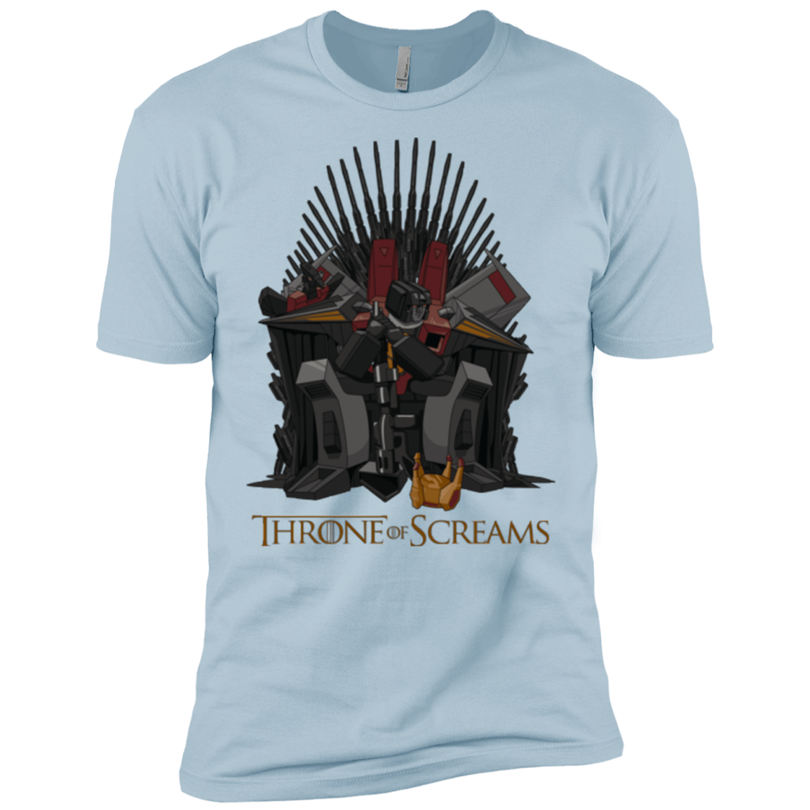 T-Shirts Light Blue / X-Small Throne Of Screams Men's Premium T-Shirt