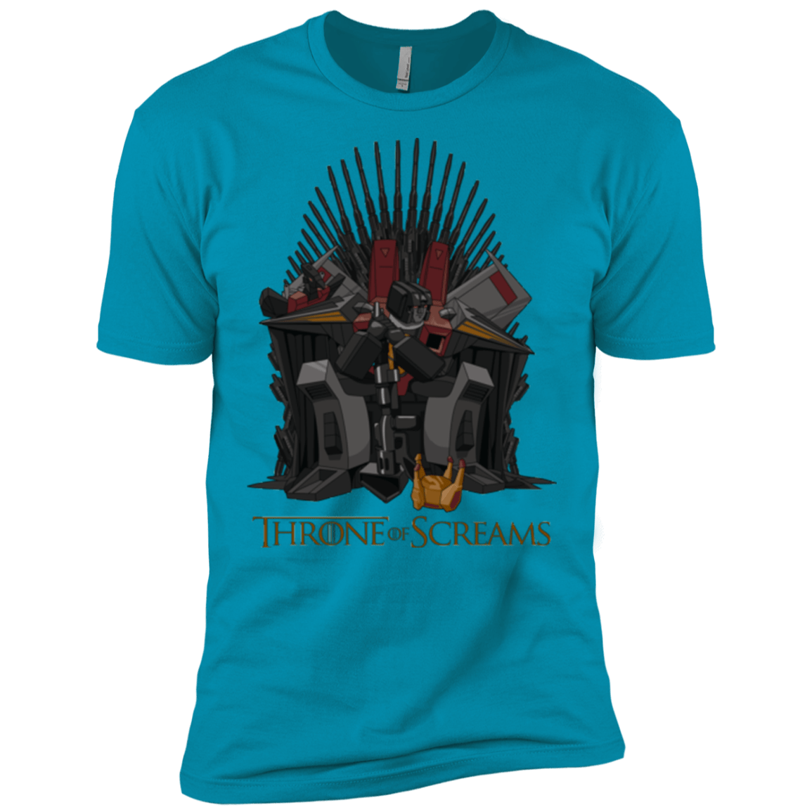 T-Shirts Turquoise / X-Small Throne Of Screams Men's Premium T-Shirt