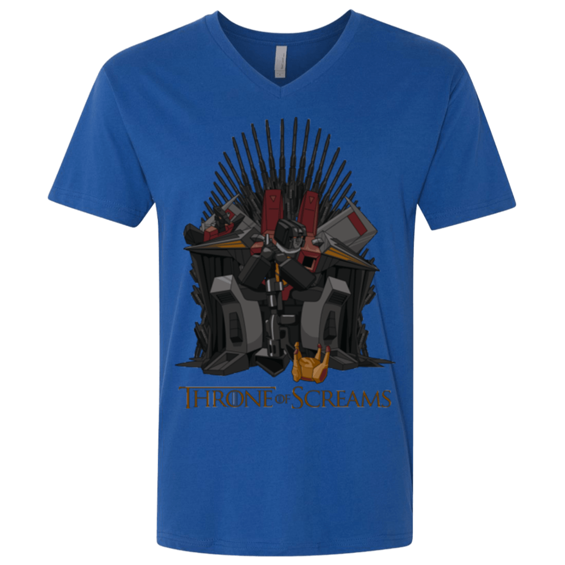 T-Shirts Royal / X-Small Throne Of Screams Men's Premium V-Neck