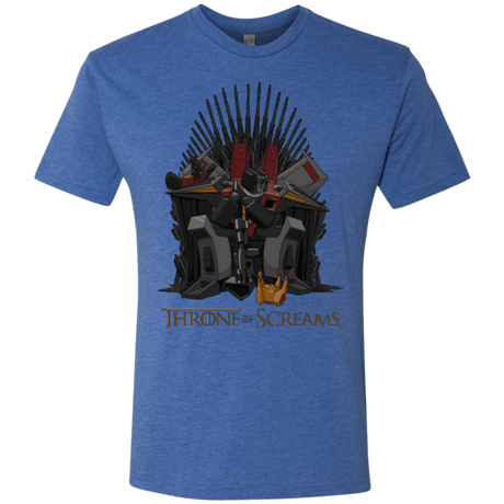 T-Shirts Vintage Royal / Small Throne Of Screams Men's Triblend T-Shirt