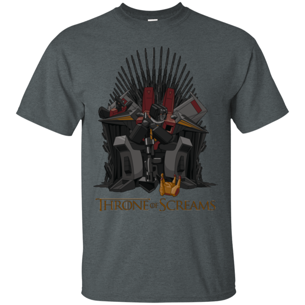 T-Shirts Dark Heather / Small Throne Of Screams T-Shirt