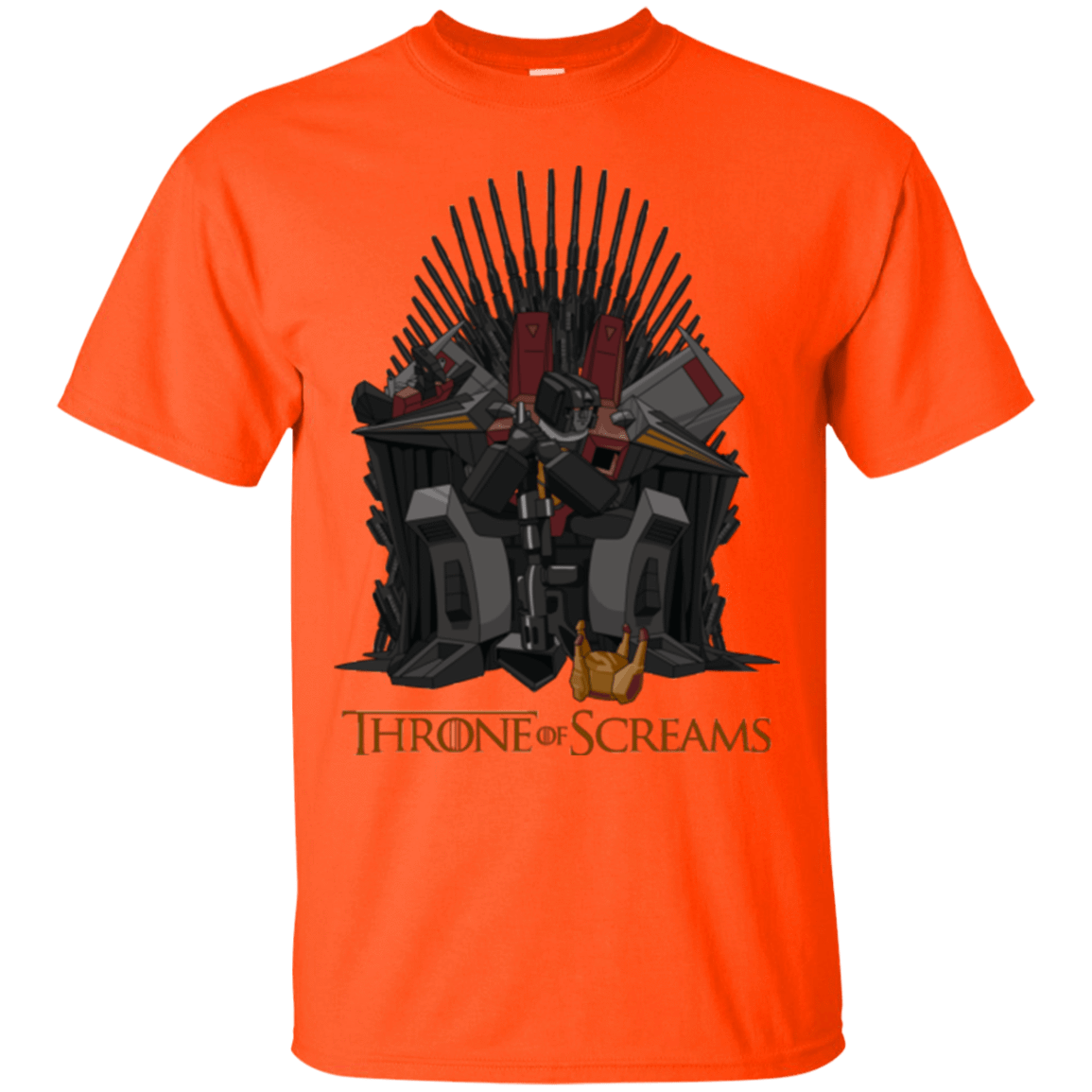 T-Shirts Orange / Small Throne Of Screams T-Shirt