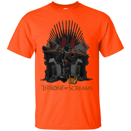 T-Shirts Orange / Small Throne Of Screams T-Shirt
