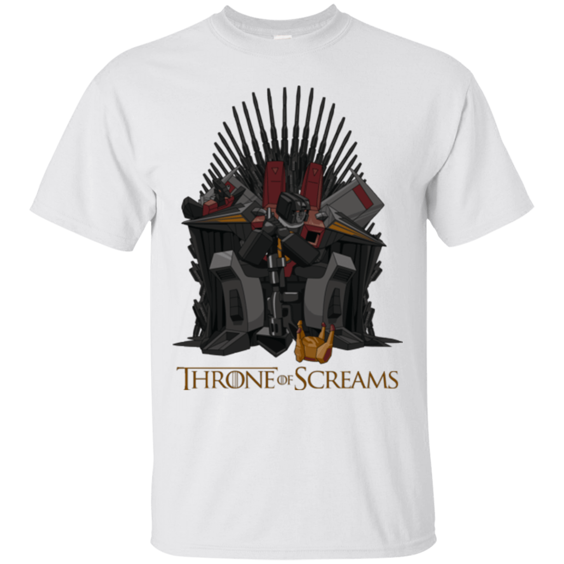 T-Shirts White / Small Throne Of Screams T-Shirt