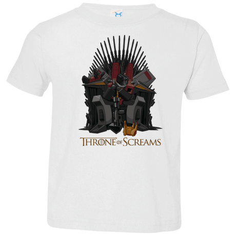 T-Shirts White / 2T Throne Of Screams Toddler Premium T-Shirt