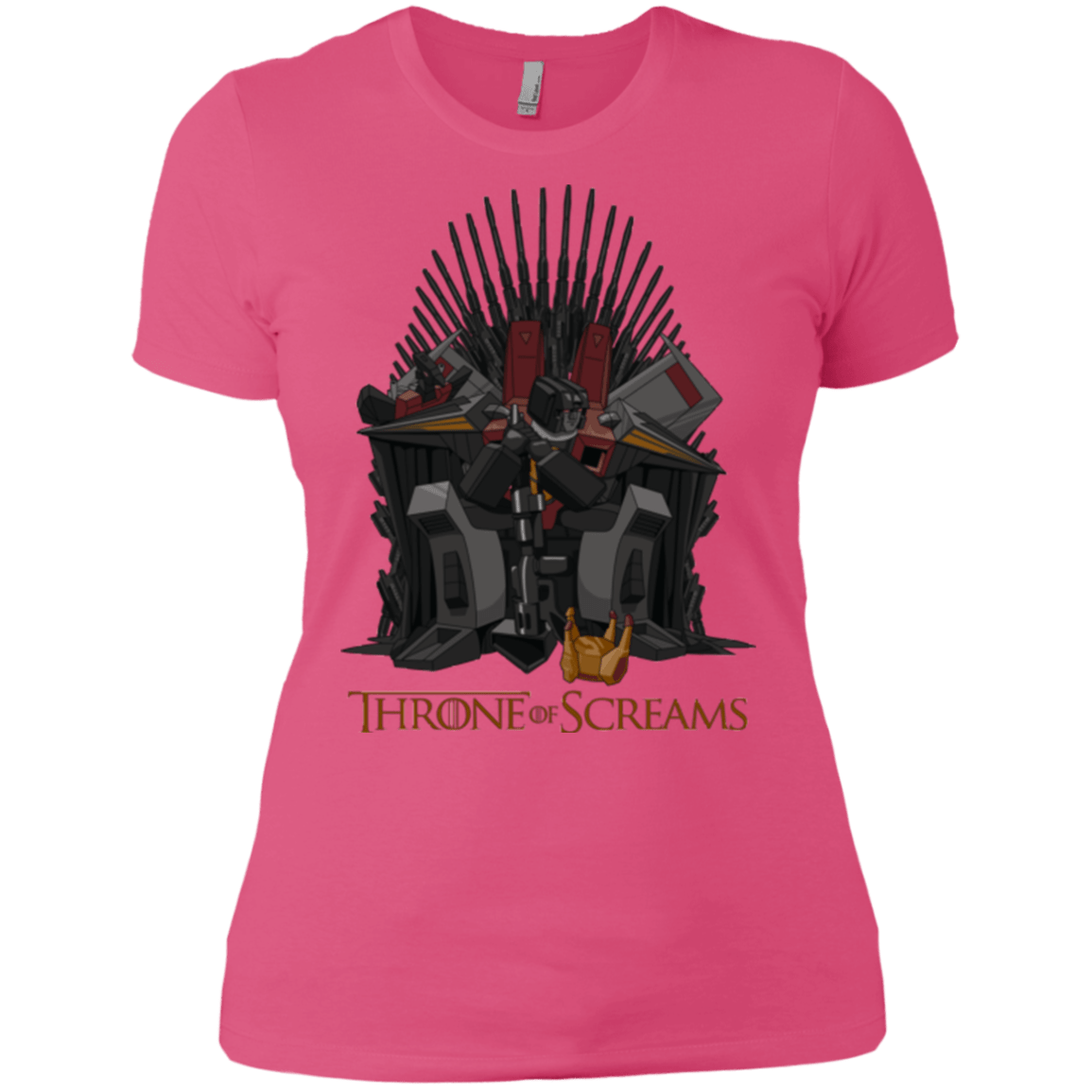 T-Shirts Hot Pink / X-Small Throne Of Screams Women's Premium T-Shirt