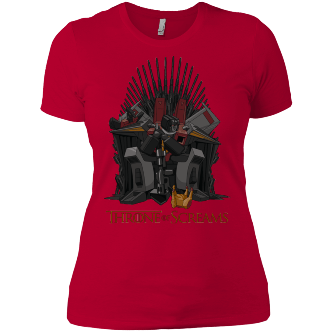 T-Shirts Red / X-Small Throne Of Screams Women's Premium T-Shirt