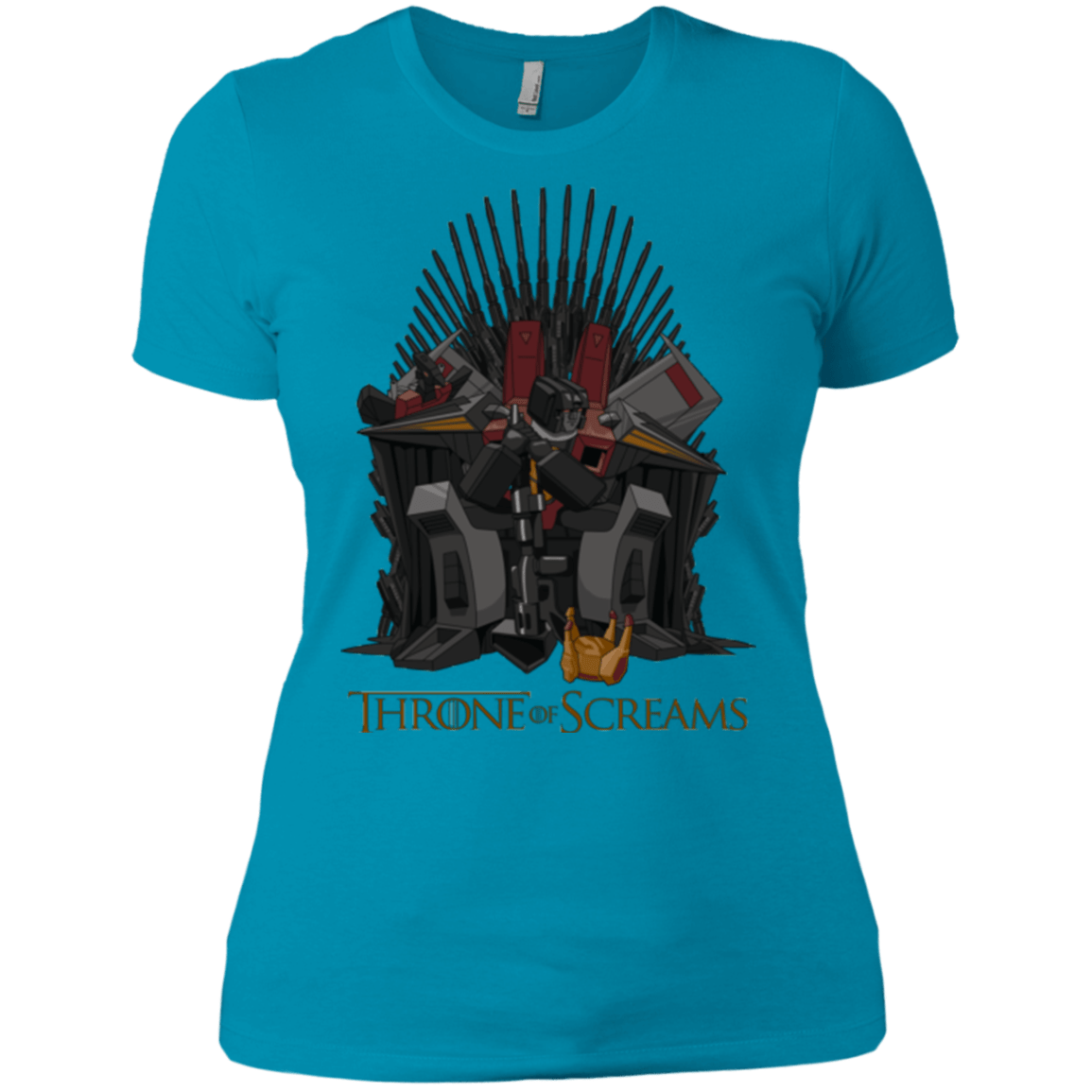 T-Shirts Turquoise / X-Small Throne Of Screams Women's Premium T-Shirt
