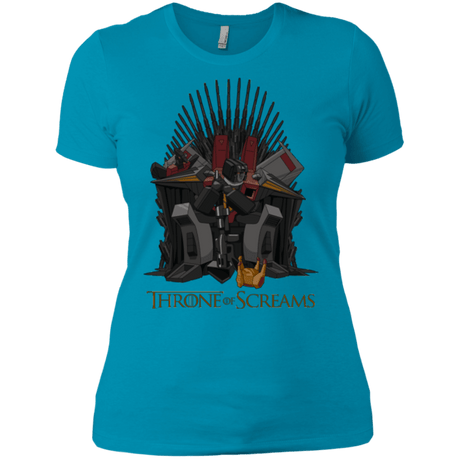 T-Shirts Turquoise / X-Small Throne Of Screams Women's Premium T-Shirt