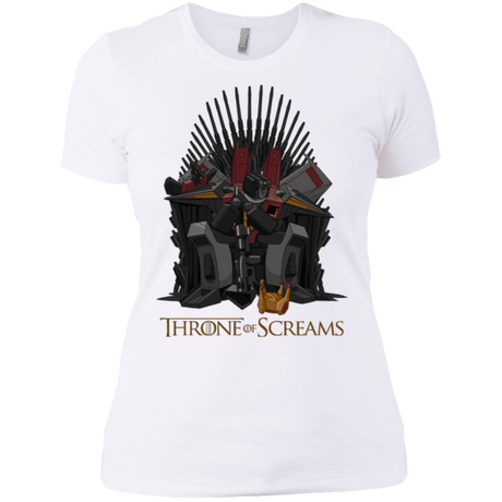 T-Shirts White / X-Small Throne Of Screams Women's Premium T-Shirt