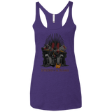 T-Shirts Purple / X-Small Throne Of Screams Women's Triblend Racerback Tank