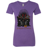 T-Shirts Purple Rush / Small Throne Of Screams Women's Triblend T-Shirt