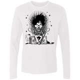 T-Shirts White / Small Throne Restless Imagination Men's Premium Long Sleeve