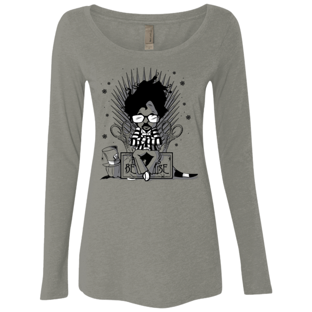 T-Shirts Venetian Grey / Small Throne Restless Imagination Women's Triblend Long Sleeve Shirt