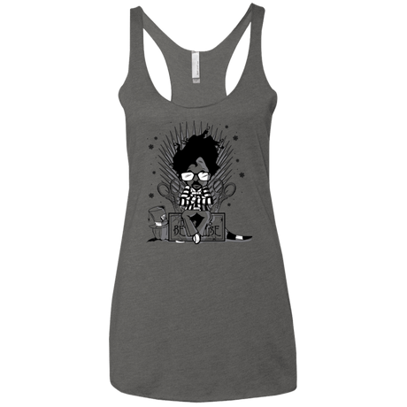 T-Shirts Premium Heather / X-Small Throne Restless Imagination Women's Triblend Racerback Tank