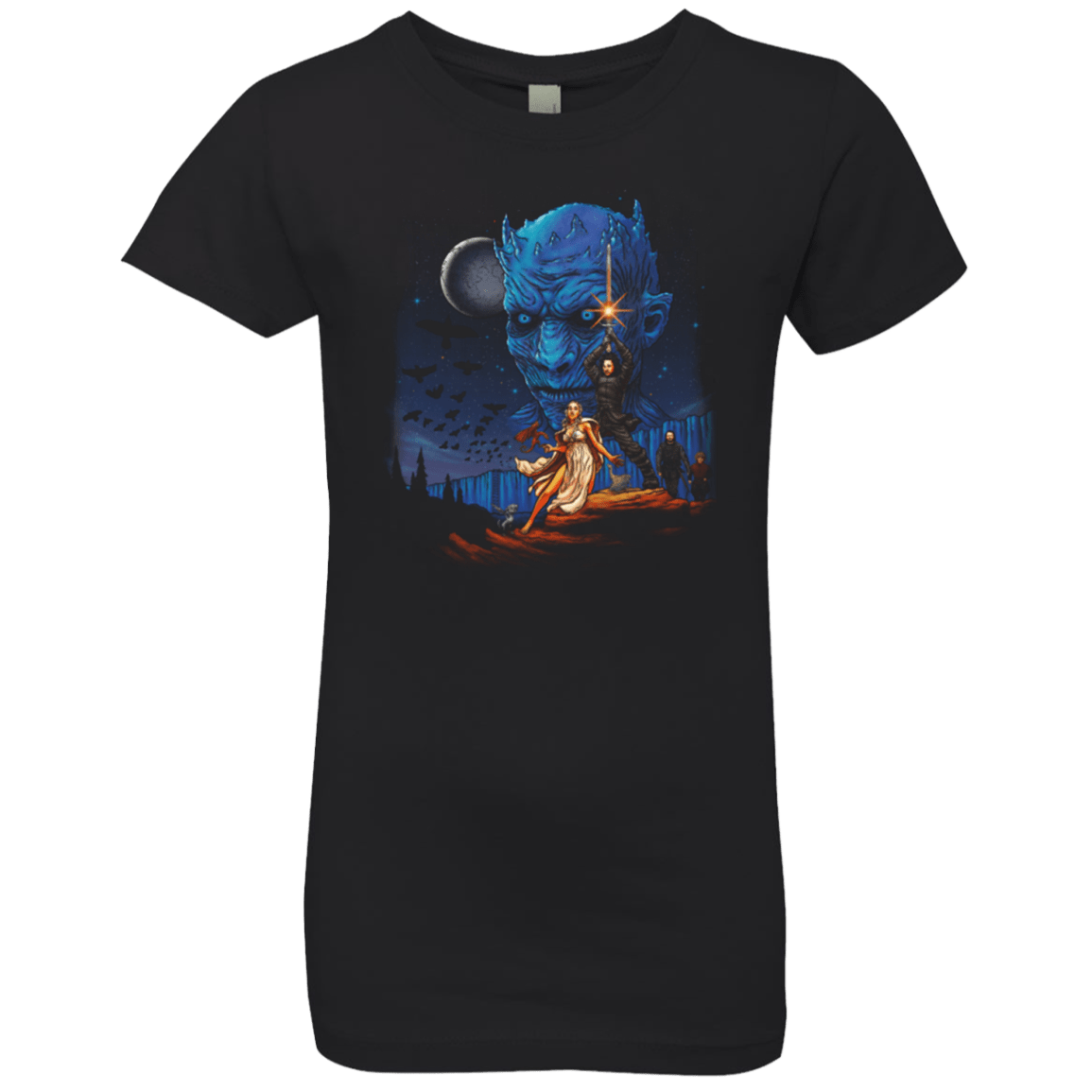 T-Shirts Black / YXS THRONE WARS Girls Premium T-Shirt