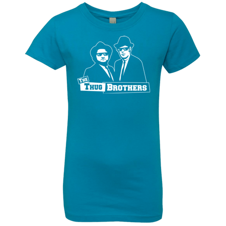 T-Shirts Turquoise / YXS Thug Brothers Girls Premium T-Shirt