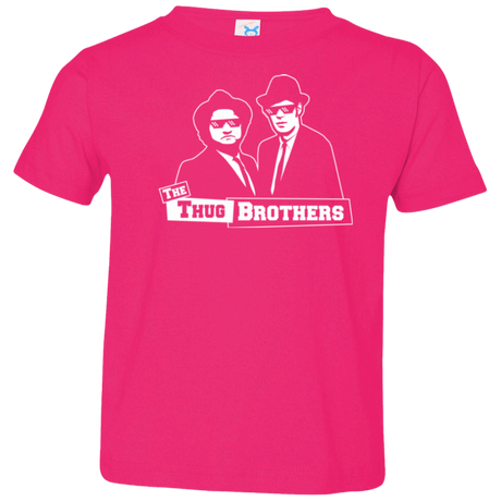 T-Shirts Hot Pink / 2T Thug Brothers Toddler Premium T-Shirt