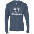 T-Shirts Indigo / X-Small Thug Brothers Triblend Long Sleeve Hoodie Tee