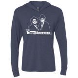 T-Shirts Vintage Navy / X-Small Thug Brothers Triblend Long Sleeve Hoodie Tee