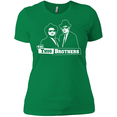 T-Shirts Kelly Green / X-Small Thug Brothers Women's Premium T-Shirt