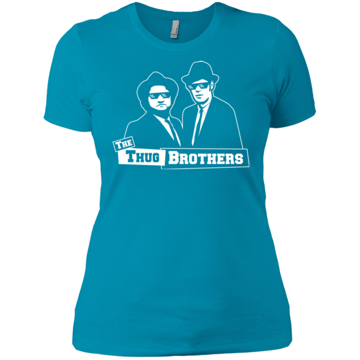 T-Shirts Turquoise / X-Small Thug Brothers Women's Premium T-Shirt