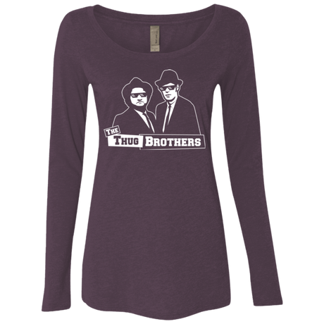 T-Shirts Vintage Purple / Small Thug Brothers Women's Triblend Long Sleeve Shirt