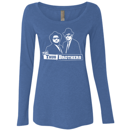 T-Shirts Vintage Royal / Small Thug Brothers Women's Triblend Long Sleeve Shirt
