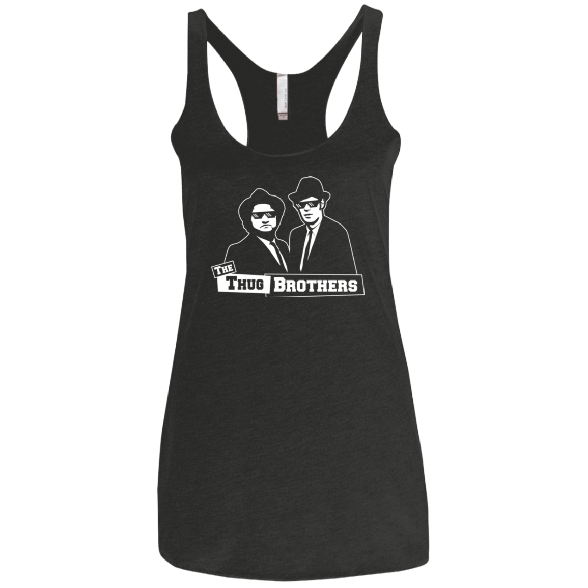 T-Shirts Vintage Black / X-Small Thug Brothers Women's Triblend Racerback Tank