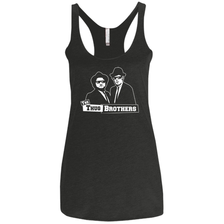 T-Shirts Vintage Black / X-Small Thug Brothers Women's Triblend Racerback Tank