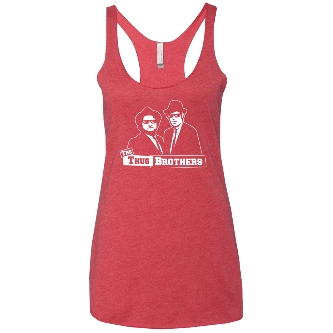 T-Shirts Vintage Red / X-Small Thug Brothers Women's Triblend Racerback Tank