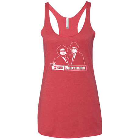 T-Shirts Vintage Red / X-Small Thug Brothers Women's Triblend Racerback Tank