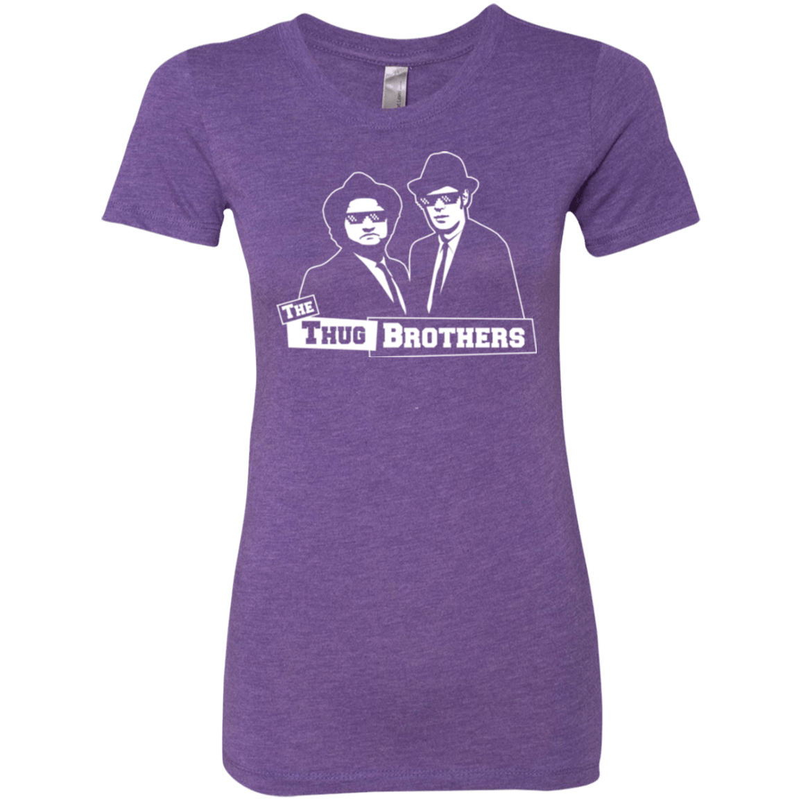 T-Shirts Purple Rush / Small Thug Brothers Women's Triblend T-Shirt