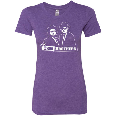 T-Shirts Purple Rush / Small Thug Brothers Women's Triblend T-Shirt