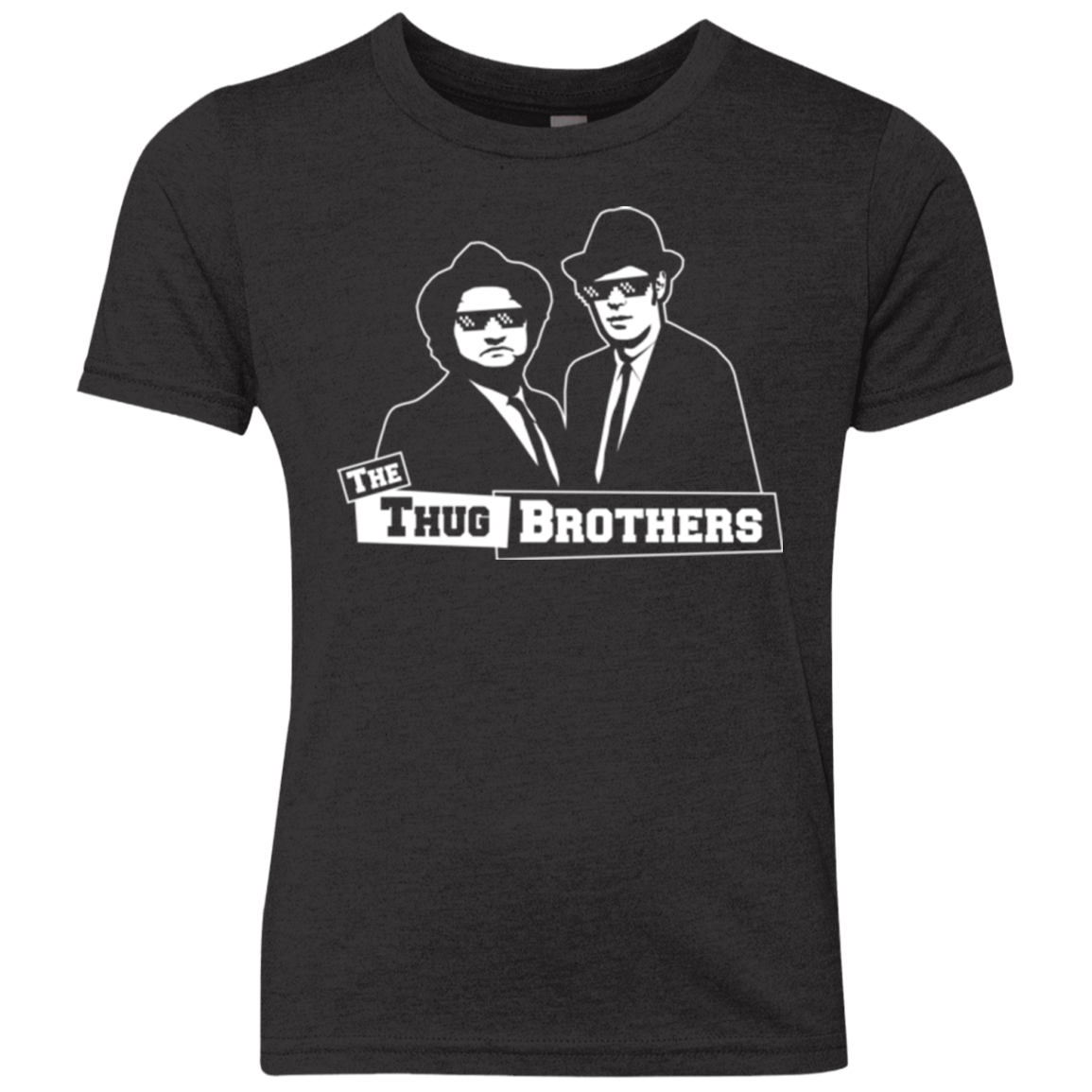 T-Shirts Vintage Black / YXS Thug Brothers Youth Triblend T-Shirt