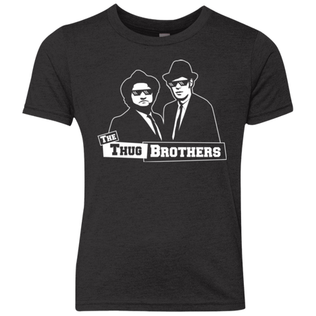 T-Shirts Vintage Black / YXS Thug Brothers Youth Triblend T-Shirt