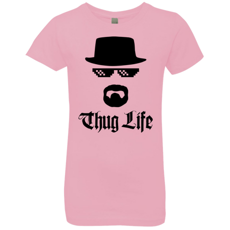 T-Shirts Light Pink / YXS Thug Life Girls Premium T-Shirt