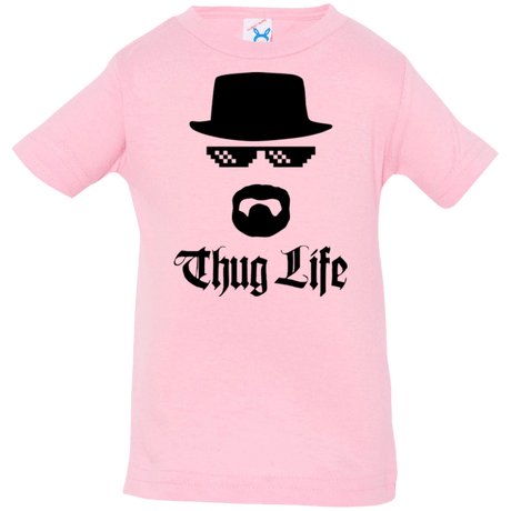 T-Shirts Pink / 6 Months Thug Life Infant Premium T-Shirt