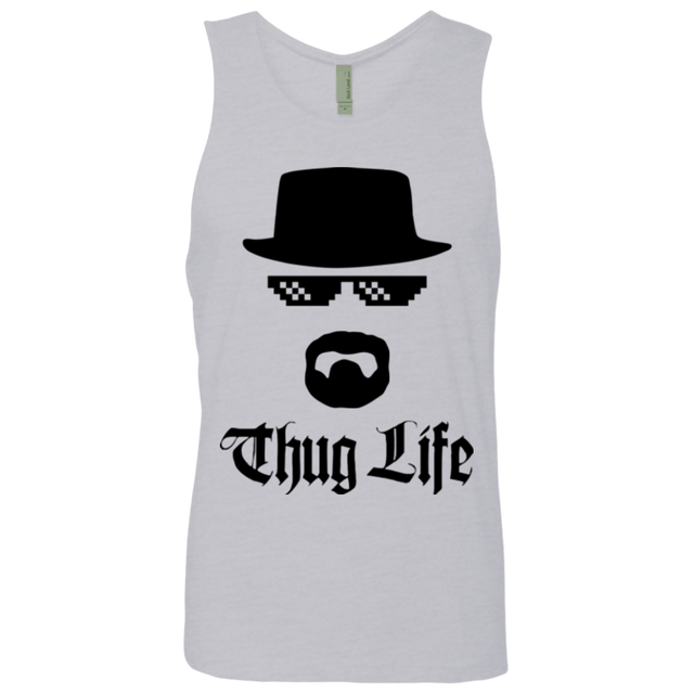 T-Shirts Heather Grey / Small Thug Life Men's Premium Tank Top
