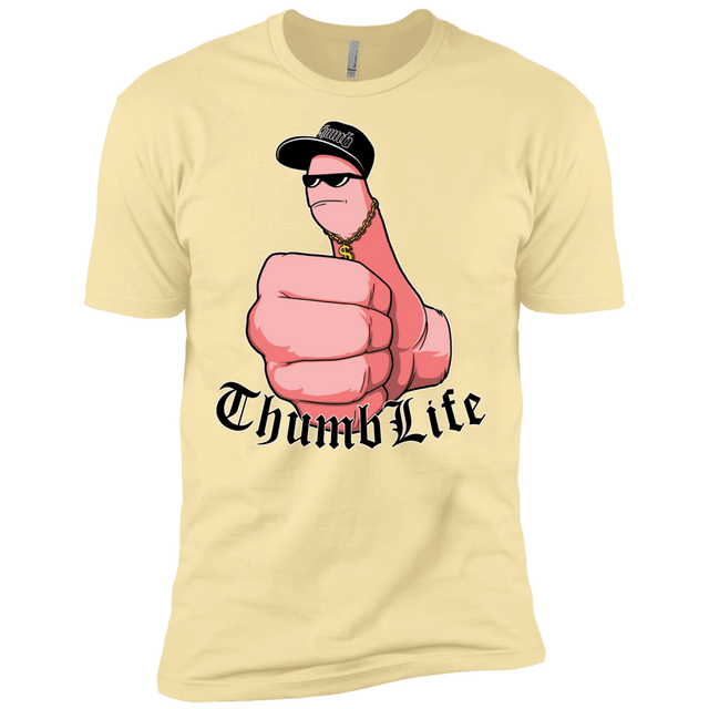 T-Shirts Banana Cream / X-Small Thumb Life Men's Premium T-Shirt