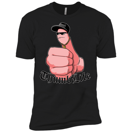 T-Shirts Black / X-Small Thumb Life Men's Premium T-Shirt