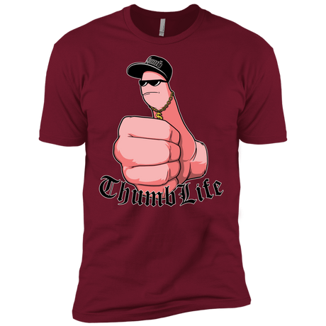T-Shirts Cardinal / X-Small Thumb Life Men's Premium T-Shirt