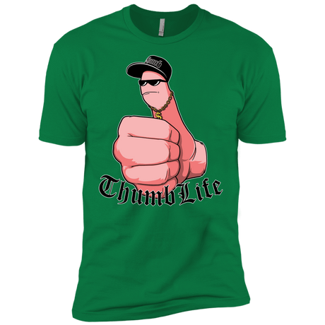 T-Shirts Kelly Green / X-Small Thumb Life Men's Premium T-Shirt