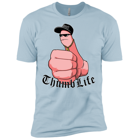 T-Shirts Light Blue / X-Small Thumb Life Men's Premium T-Shirt