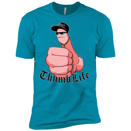 T-Shirts Turquoise / X-Small Thumb Life Men's Premium T-Shirt