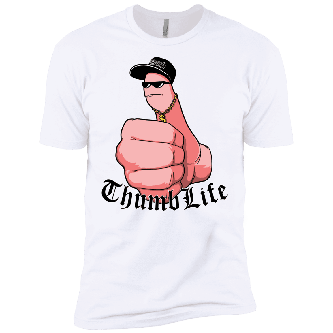 T-Shirts White / X-Small Thumb Life Men's Premium T-Shirt