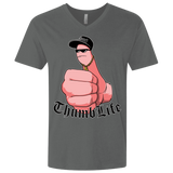 T-Shirts Heavy Metal / X-Small Thumb Life Men's Premium V-Neck