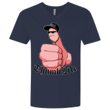 T-Shirts Midnight Navy / X-Small Thumb Life Men's Premium V-Neck